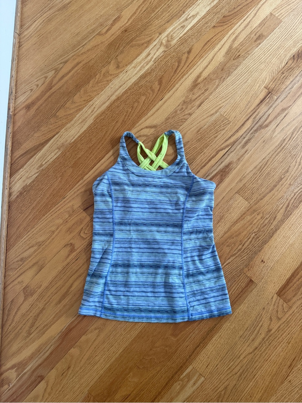 Lululemon blue tank top Size 10